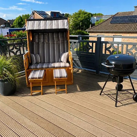 Apartman Auszeit Eigene Grosse Terrasse Mit Strandkorb Und Grill *
