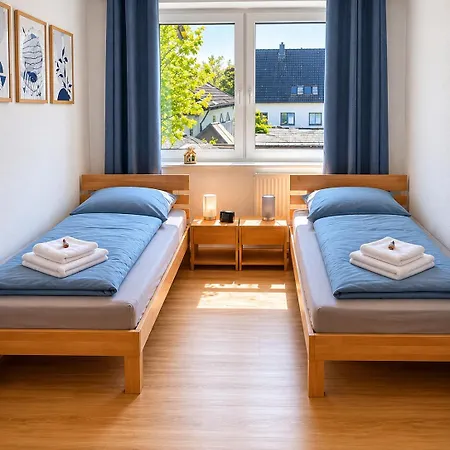 Apartman Auszeit Eigene Grosse Terrasse Mit Strandkorb Und Grill Wesel