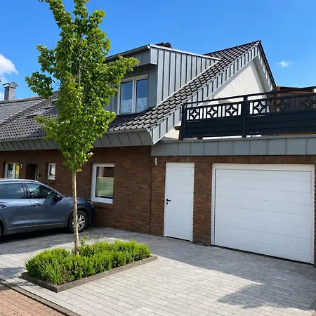Auszeit Eigene Grosse Terrasse Mit Strandkorb Und Grill Apartman Wesel